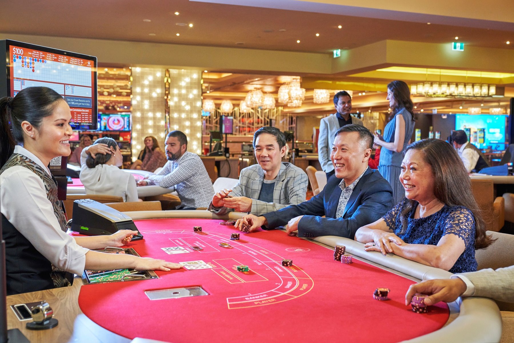 Baccarat Room Premium Gaming Crown Perth