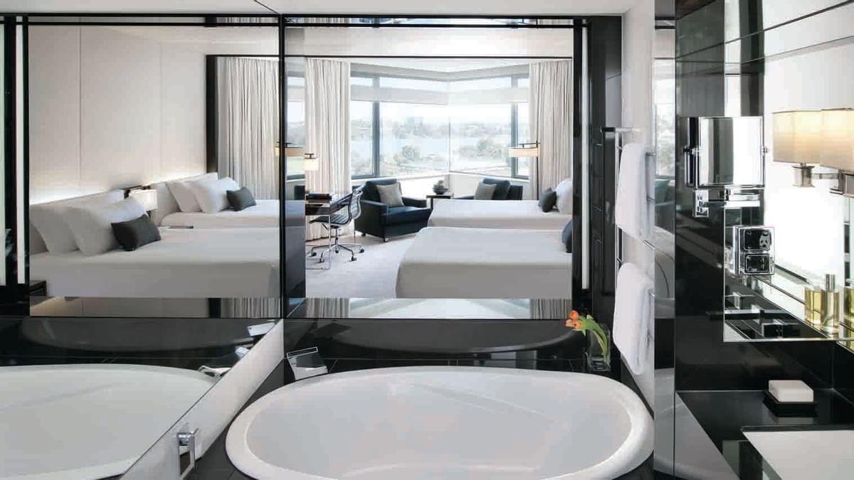 Luxe Twin Room at Crown Metropol Crown Perth