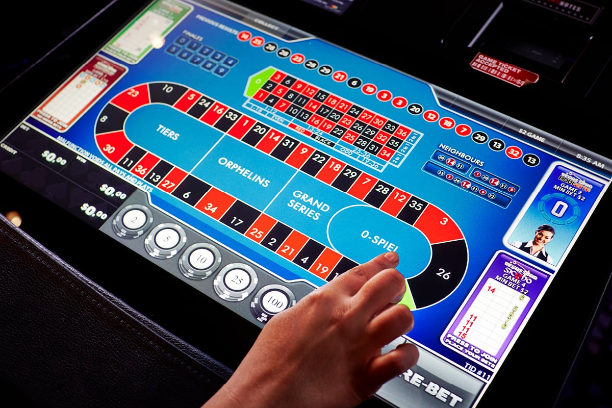 Electronic Roulette at the Casino Crown Perth