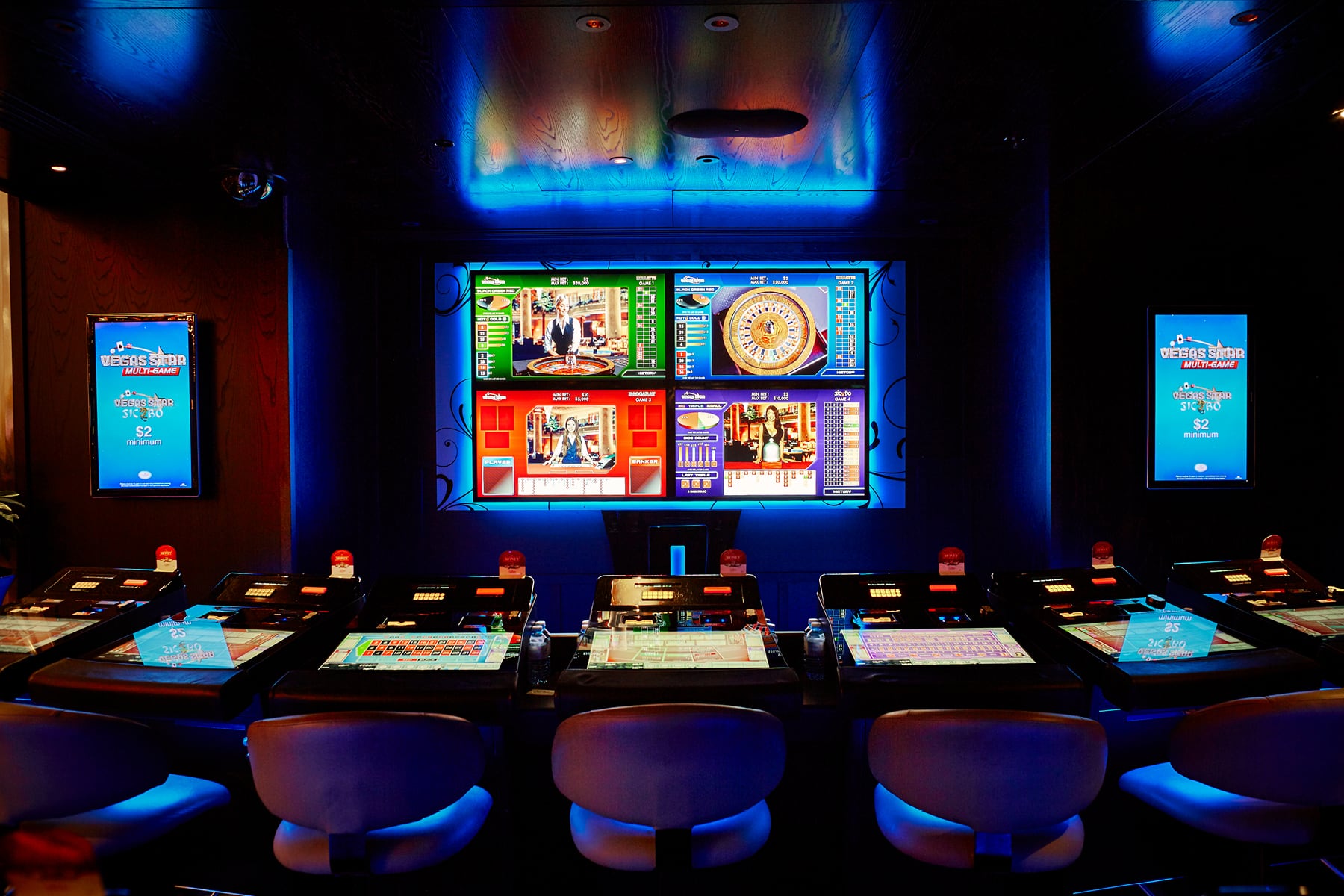 Electronic shop casino games